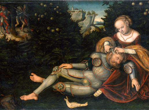 Samson and Delilah Cranach the Younger